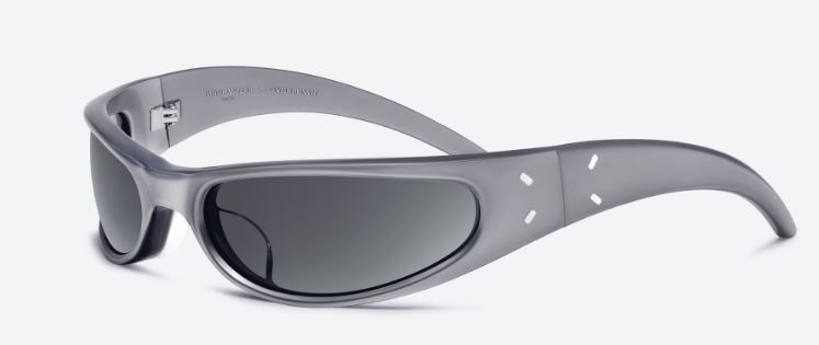 Gentle Monster x Maison Margiela MM203 Silver Gray view 3