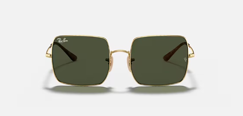 RB1971 914731 SIZE 54 GOLD WITH GREEN G-15 LENS view 4
