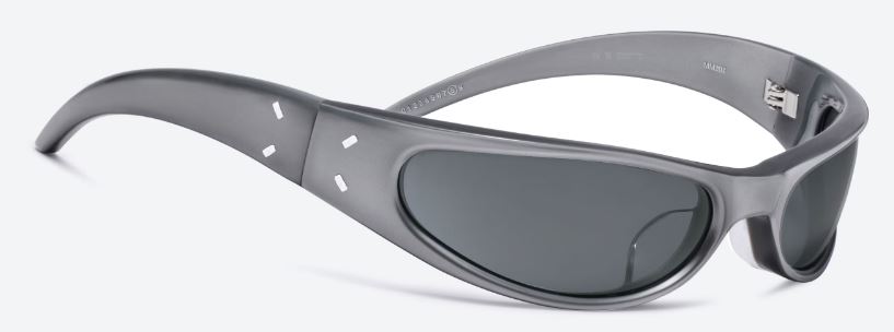 Gentle Monster x Maison Margiela MM203 Silver Gray view 2