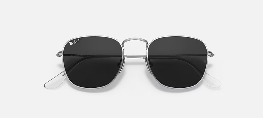 RB8157 920948 SIZE 51 FRANK TITANIUM SILEVER WITH POLARIZED BLACK LENS view 4